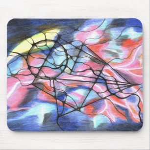 Neurographica: Energie in Bewegung Mousepad