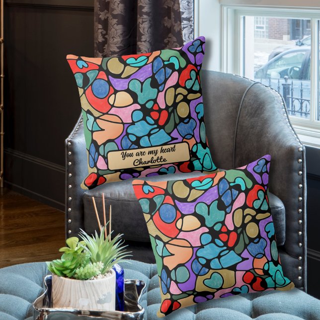 NEUROGRAPHISCHE DIGITALE WASSERFARBEN KISSEN (Von Creator hochgeladen)