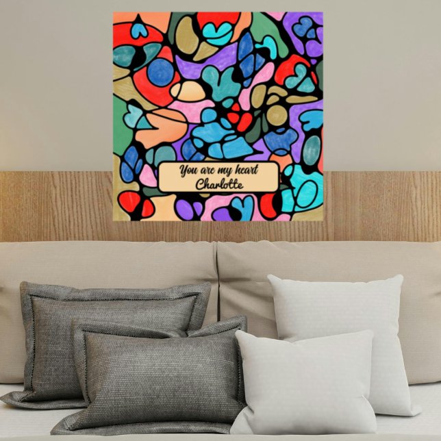 NEUROGRAPHISCHE DIGITALE WASSERFARBEN POSTER (Von Creator hochgeladen)