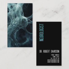Neurologe Nerves Doctor Medical Modern Bold Visitenkarte