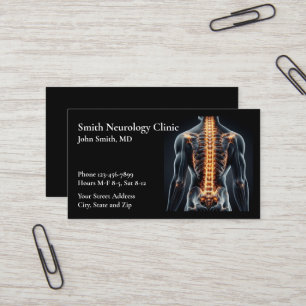 Neurologe Neurologie Neurochirurg Visitenkarte
