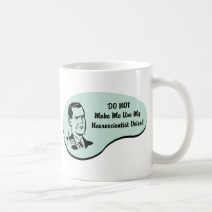 Neurologe-Stimme Kaffeetasse