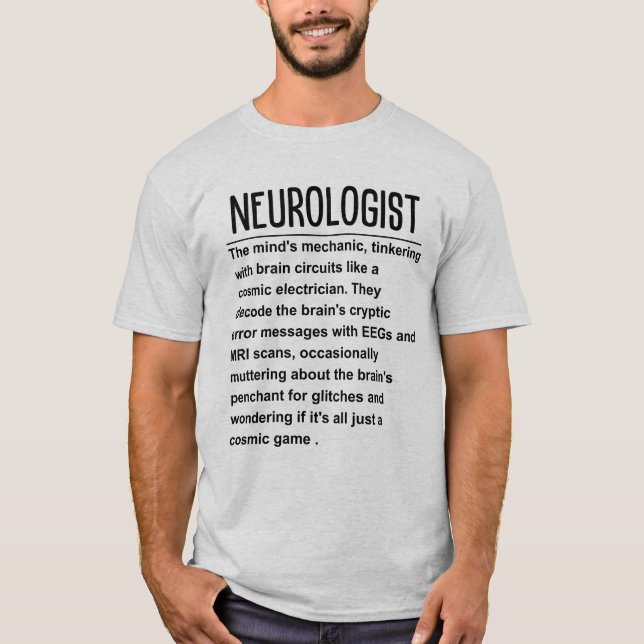 Neurologe T-Shirt (Vorderseite)