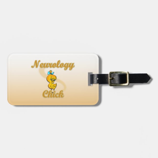 Neurologie Chick Gepäckanhänger (Vorderseite horizontal)