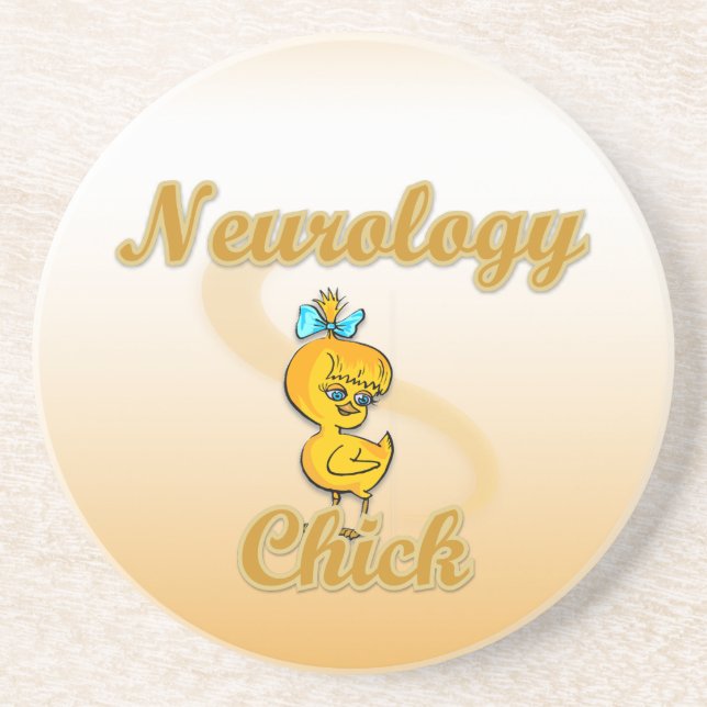 Neurologie Chick Untersetzer (Vorne)