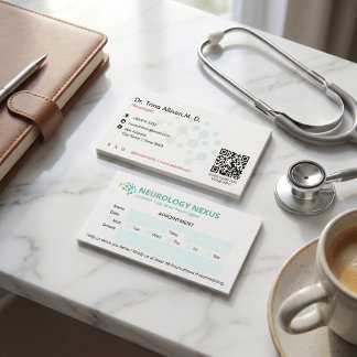 Neurologie Klinik | Saubere Ernennung Visitenkarte