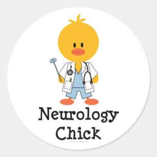 Neurology Chick Stickers