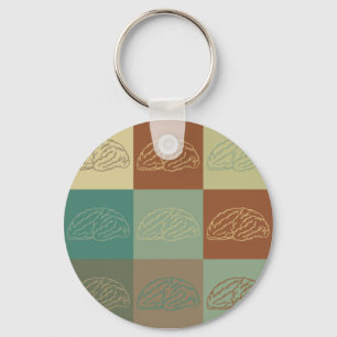 Neurology Pop Art Schlüsselanhänger