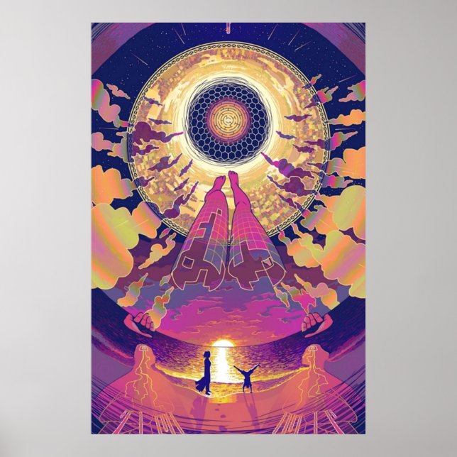 Neuromancer Babylon Poster (Vorne)