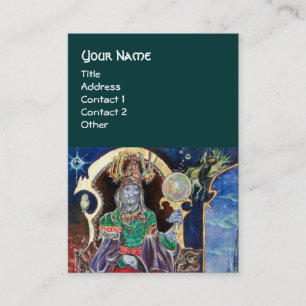 NEUROMANCER, Grün des blauen Rotes Visitenkarte