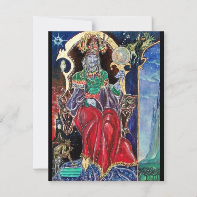 NEUROMANCER, rot-blau Ankündigung (Vorderseite)