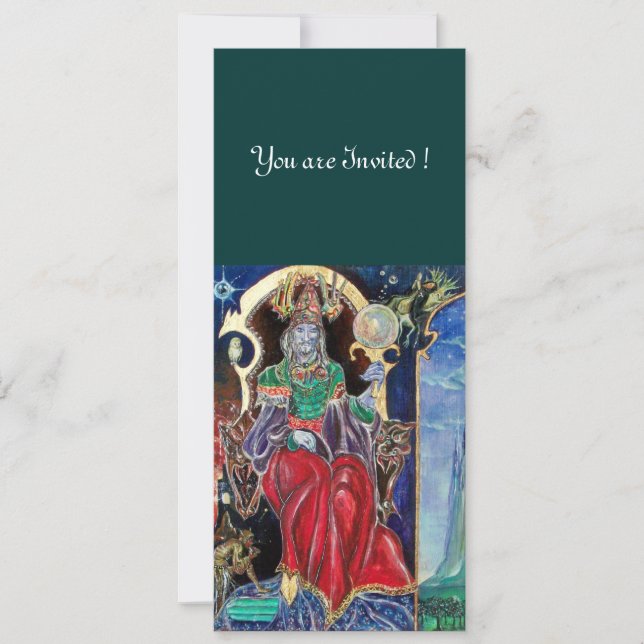 NEUROMANCER , rot-blau, weiß-grün Einladung (Vorderseite)