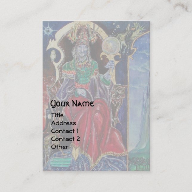 NEUROMANCER VISITENKARTE (Vorderseite)