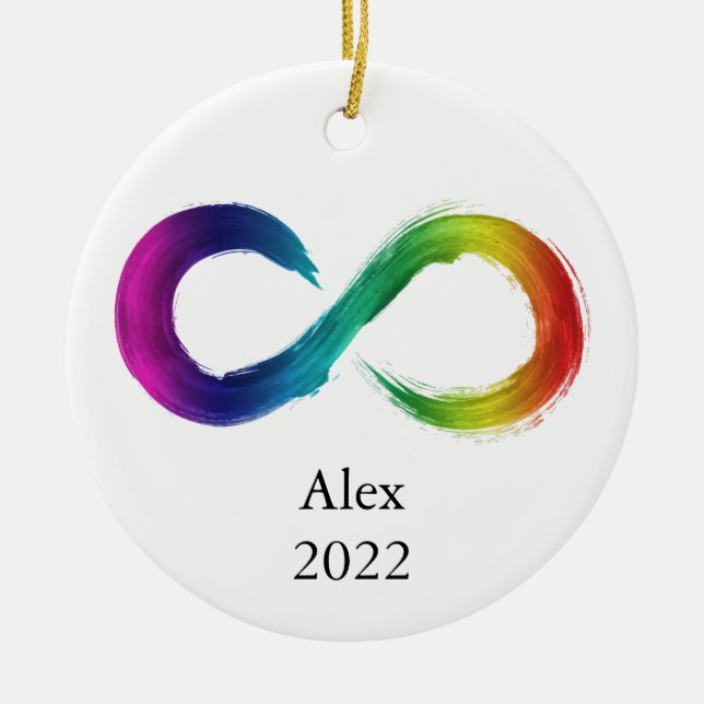 NeuroMannigfaltigkeit Ornament mit Name (Vorne)