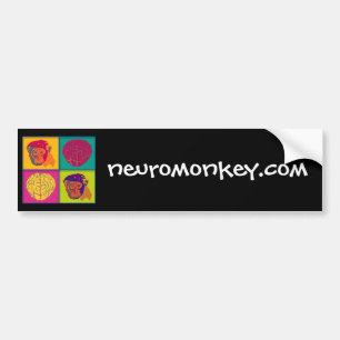 Neuromonkey Logo-Autoaufkleber Autoaufkleber