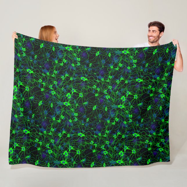 Neuron City Fleece Blanket (Beispiel)