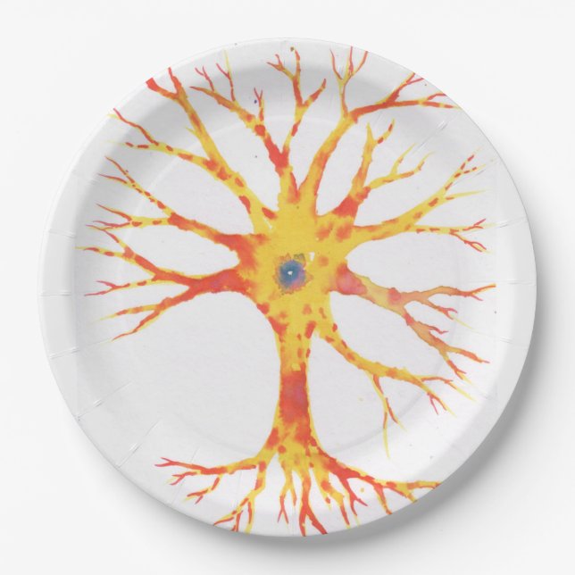 Neuron Pappteller (Vorderseite)