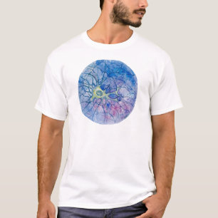 Neuron-Wasserfarbe T-Shirt