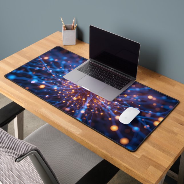 Neuronaler Netzkosmos Schreibtischunterlage (Büro 2)