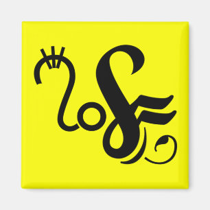 Neuronales Glyph Magnet