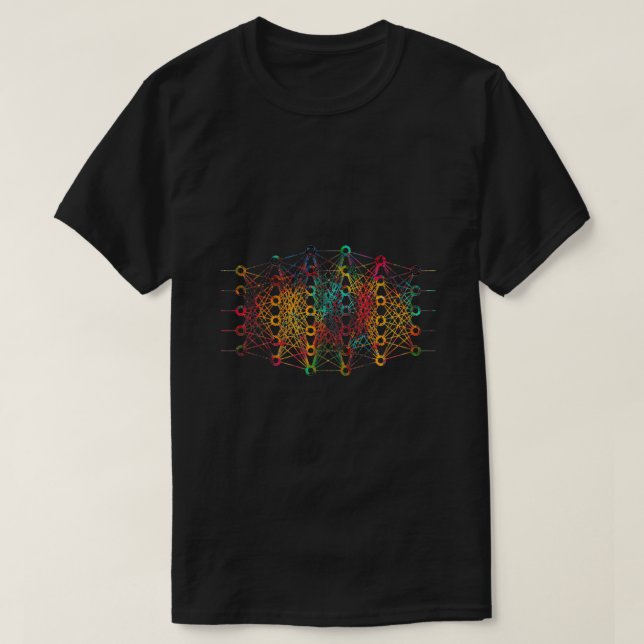 Neuronales Netz 1 T-Shirt (Design vorne)