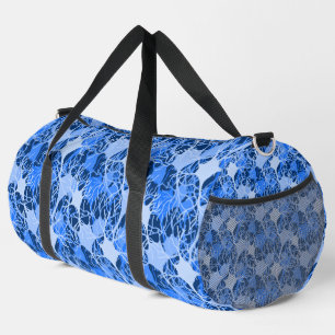 Neuronales Netzwerk Blaue Neuronen Duffle Bag