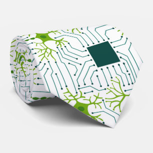 Neuronales Netzwerk - Weiß Krawatte