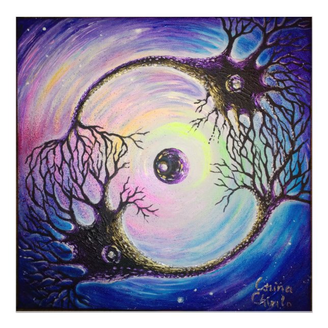 Neuronen Fotodruck (Vorne)