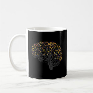 Neuronen Gehirn Kaffeetasse