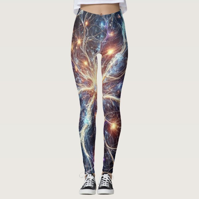 Neuronen Leggings (Vorderseite)