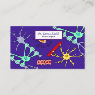 Neuronen und Glia Visitenkarte