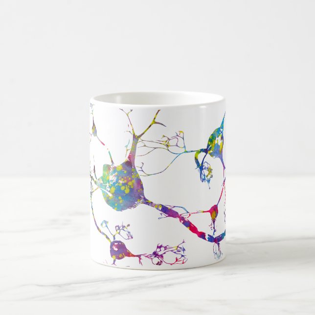 Neuronen und Nervensystem Kaffeetasse (Mittel)
