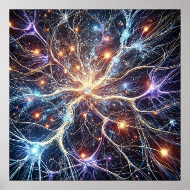Neuronenposter Poster (Vorne)