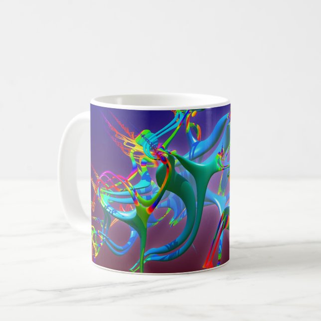 Neuronenverbindung Kaffeetasse (Vorderseite Links)