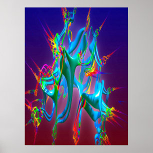 Neuronenverbindung Poster