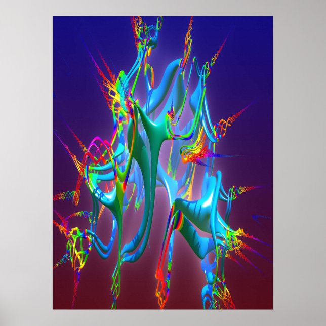 Neuronenverbindung Poster (Vorne)