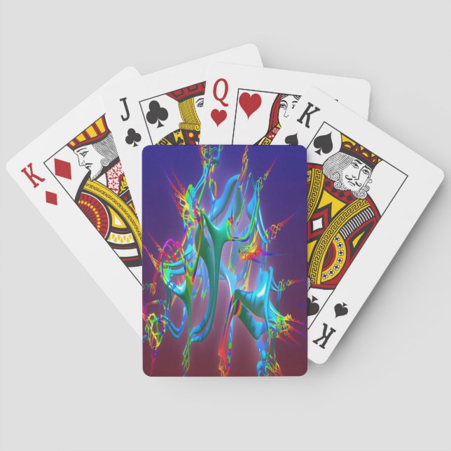 Neuronenverbindung Spielkarten (Rückseite)
