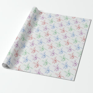 Neuronpapier Geschenkpapier