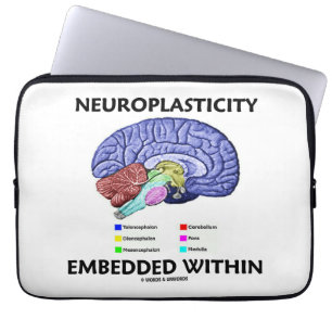 Neuroplasticity bettete innerhalb ein laptopschutzhülle