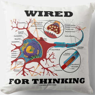 Neuropsychologie der Nervensynapse Kissen