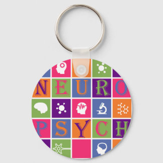 Neuropsychologie - Geschenke für Neuropsychologen Schlüsselanhänger