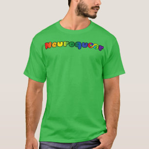 Neuroqueer Lgbt Gay Regenbogenflagge unendlich neu T-Shirt