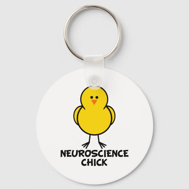 Neuroscience Chick Schlüsselanhänger (Vorderseite)