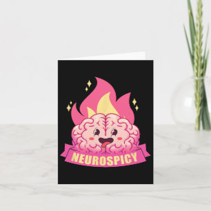 Neurospicie Neurovielfalt Adhd Asd Autism Kawaii B Karte