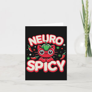 Neurospicisches Shirt - Neurodiformes Adjud Autism Karte