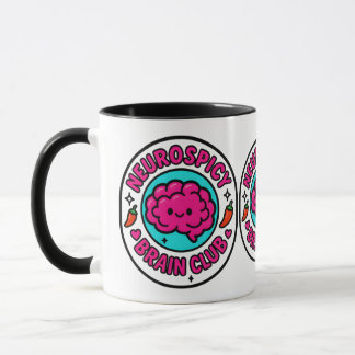 Neurospicy Brain Club Inclusive Neurodivergent Tasse
