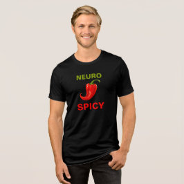 Neurospicy Chili Pfeffer Neurovielfalt Prix Tri-Blend Shirt