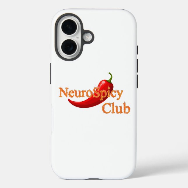 Neurospicy Handyhülle Case-Mate iPhone Hülle (Rückseite)