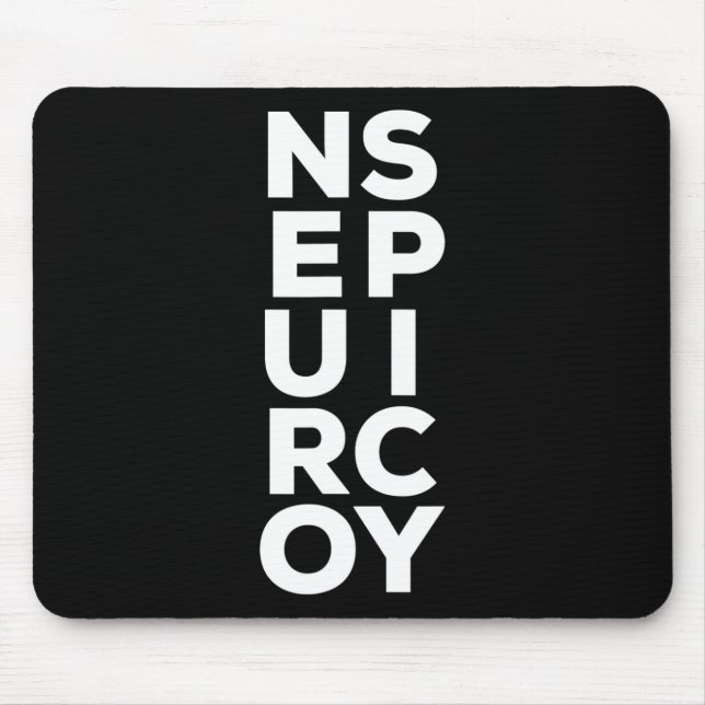 Neurospicy Neurodivergent Neurodivergent Adrtadin  Mousepad (Vorne)
