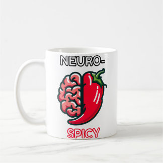 Neurospicy Neurodivergenz Lustiger Adhd-Autismus-H Kaffeetasse